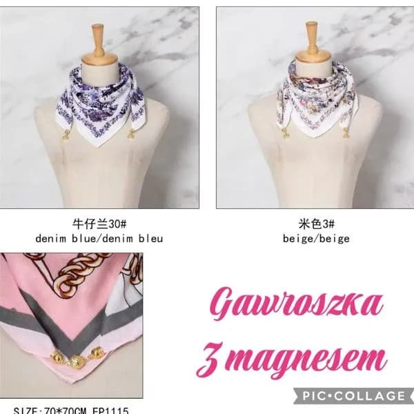Chusta Damska z Magnesem