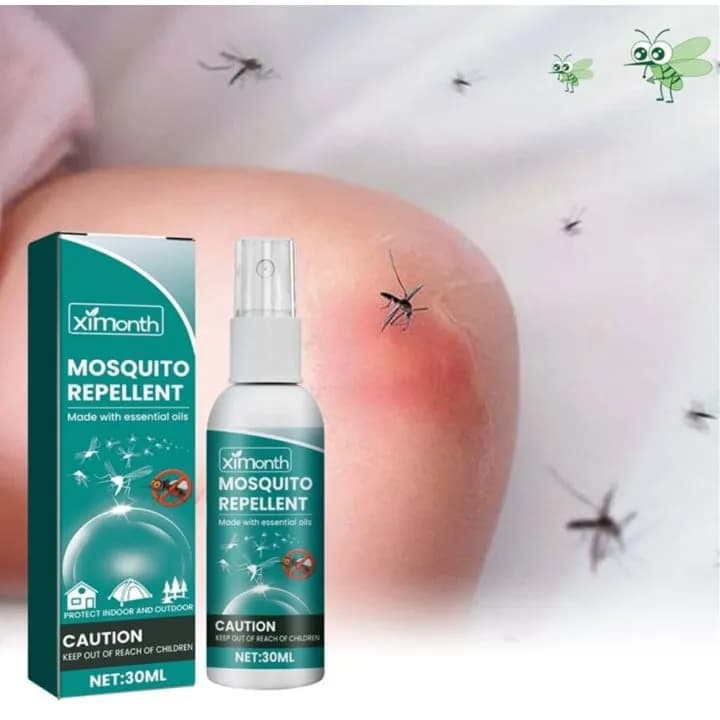 Ximonth Spray na Komary 30ml - Naturalne Olejki Eteryczne