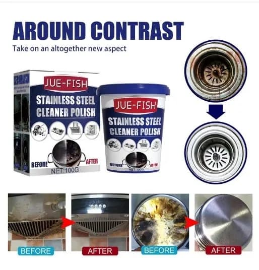 Multi-Purpose Polish And Cleaner Paste 100g