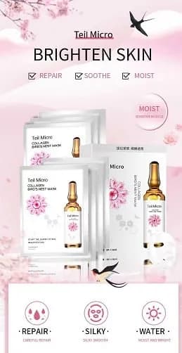 Kolagenowa Maska P​​​tasie Gniazdo