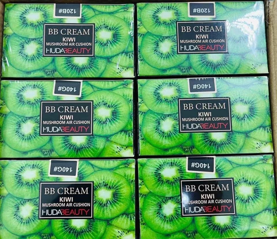 Grzybek podkład BB Hudabeauty Kiwi Mushroom Air Cushion 12 szt.