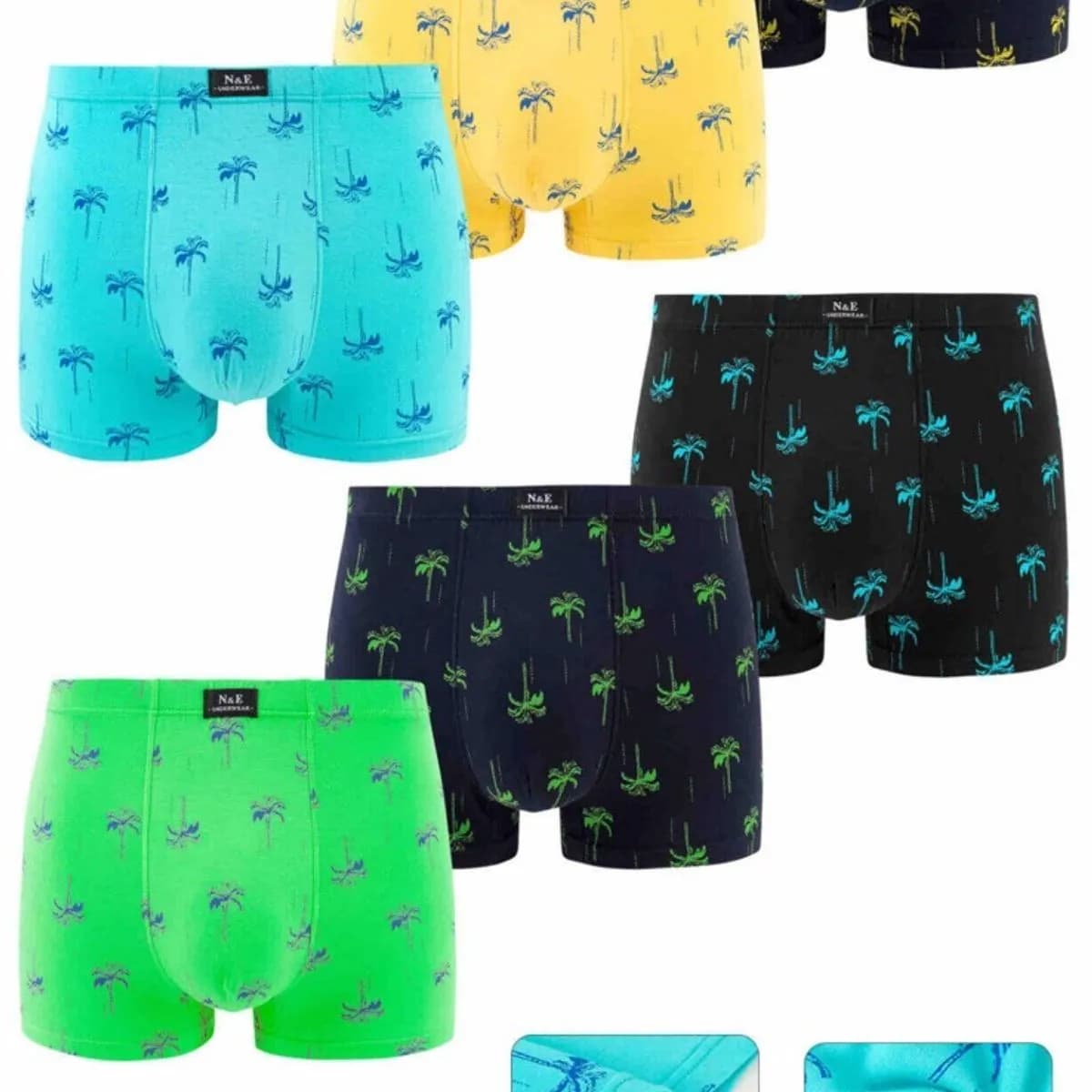 Bokserki męskie Tommy Bamboo 95% bambus 25-5B