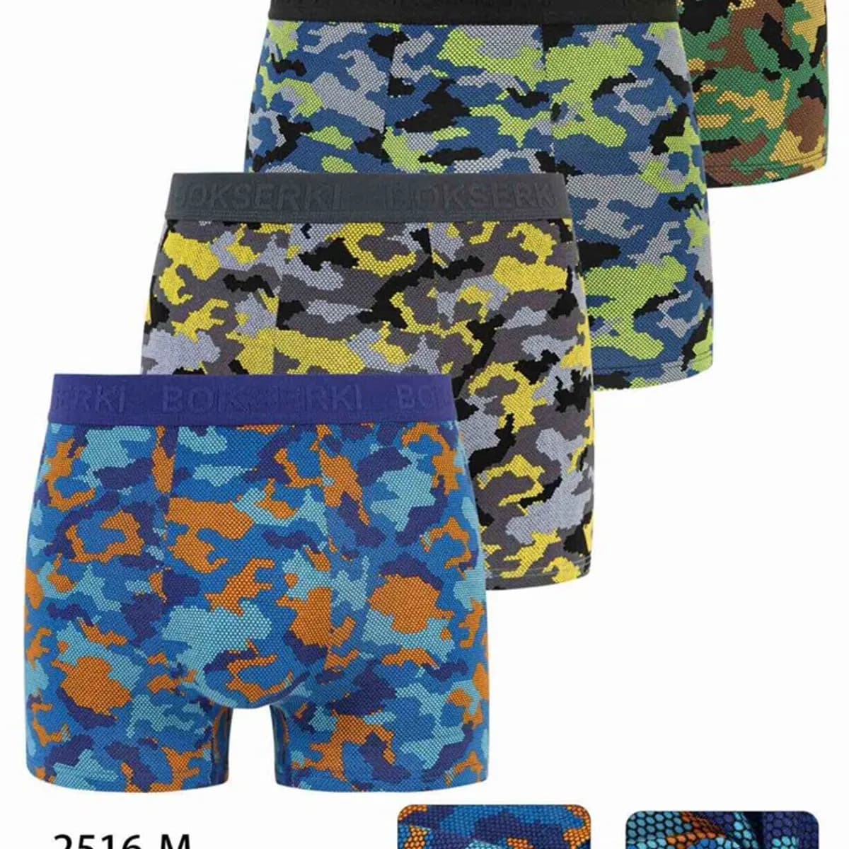 Bokserki męskie Tommy 4 szt. rozmiar M 95% bawełna 5% elastan