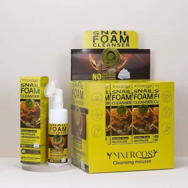 Pianka do mycia twarzy snail foam cleanser YMXER COS