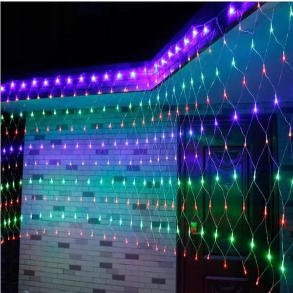 Siatka Kurtyna LED Zewnętrzne 1,5x1,5metr