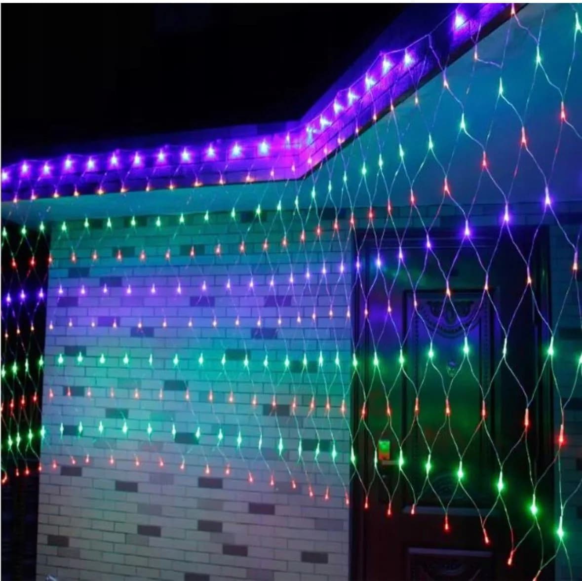 Siatka Kurtyna LED Zewnętrzne 1,5x1,5metr