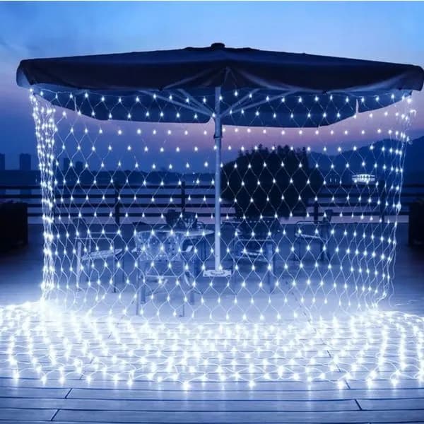 Siatka Kurtyna LED Zewnętrzne 3x2metr 268LED