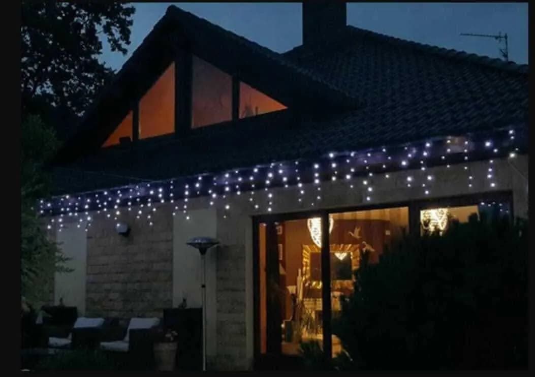 Sople Cienki Kabel 100LED 4metr