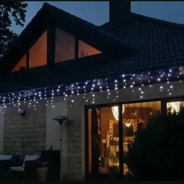 Sople Cienki Kabel 200LED 8metr