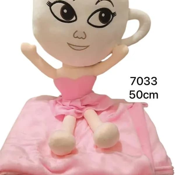 Maskotka Cappuccino z Kocyk 50cm