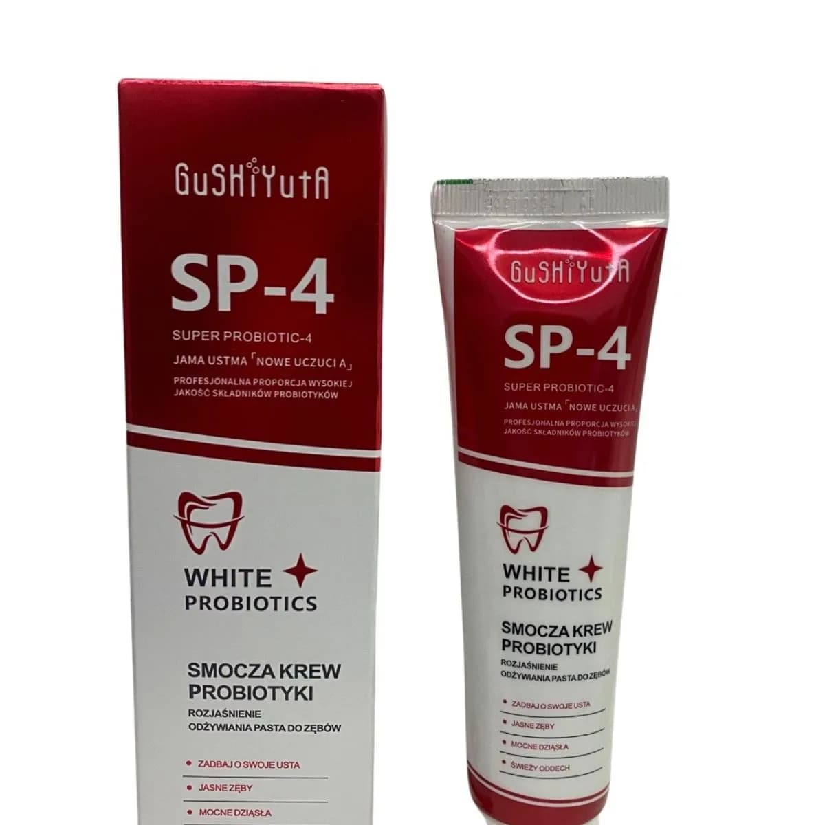Pasta do zębów GuShuYu SP-4 Super Probiotyki wybielająca
