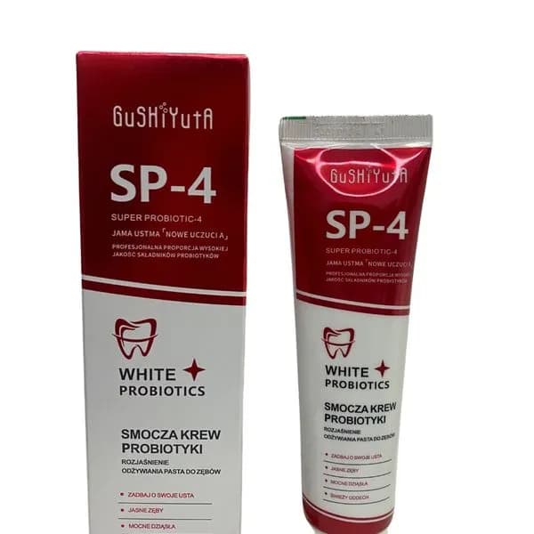 Pasta do zębów GuShuYu SP-4 Super Probiotyki wybielająca