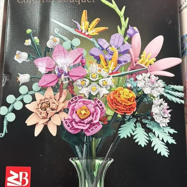 Klocki Kwiaty 1154PCS