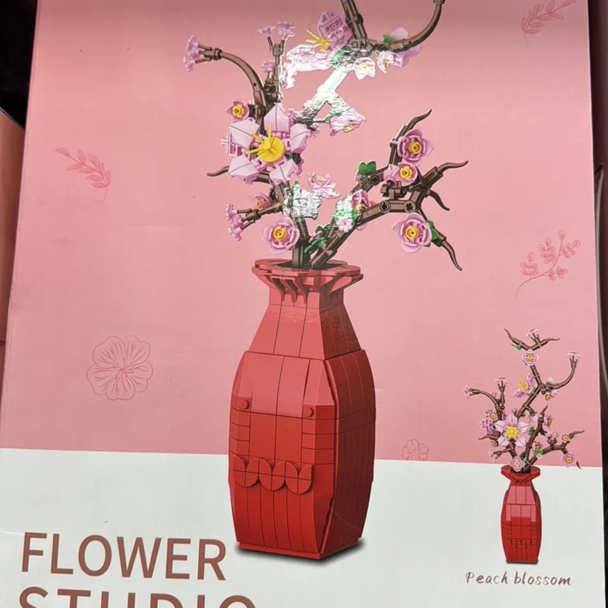 Klocki Kwiaty 565PCS