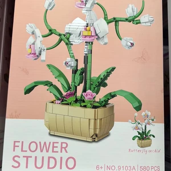 Klocki Kwiaty 580PCS