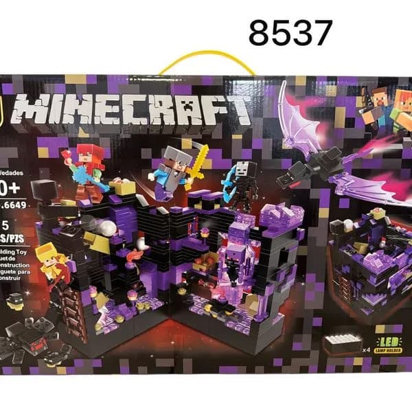 Klocki Minecraft Magnetic 915PCS