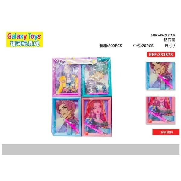 Zestaw zabawek Painting DIY Diamentowy Galaxy Toys REF 33873