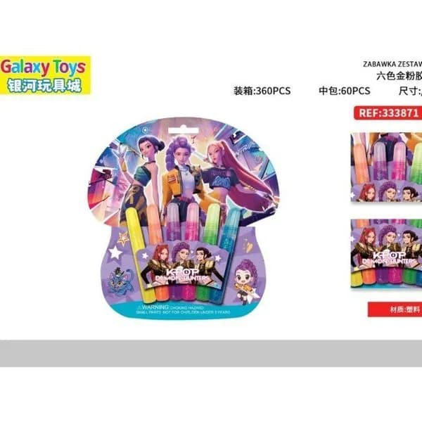 Zestaw Galaxy Toys 36pcs Kredki i Pędzle do Malowania