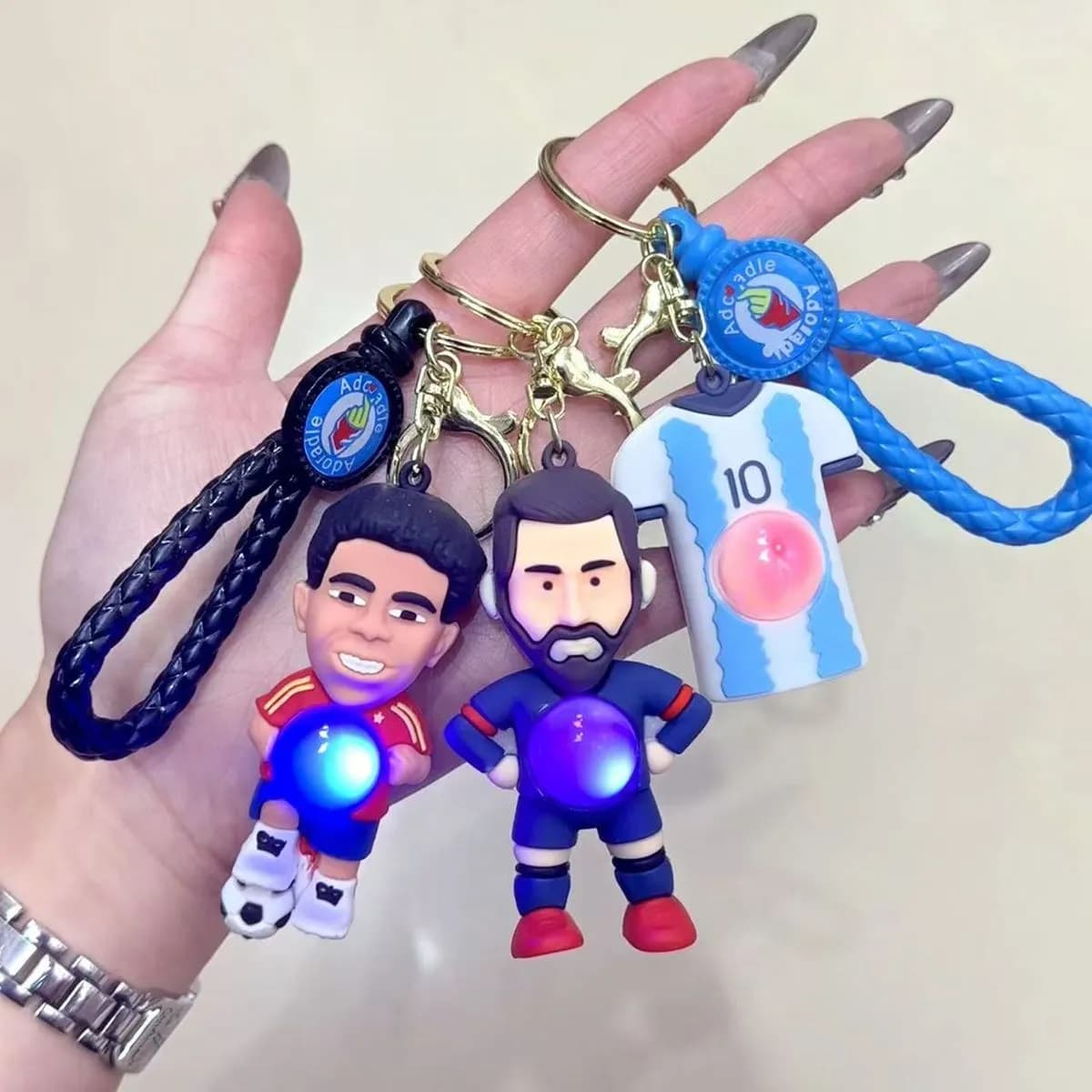 Brelok do Kluczy Gumowe LED