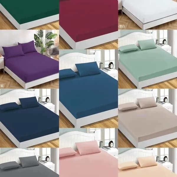 Przęściezadła z Gumką Satyna Bawełna 180/200