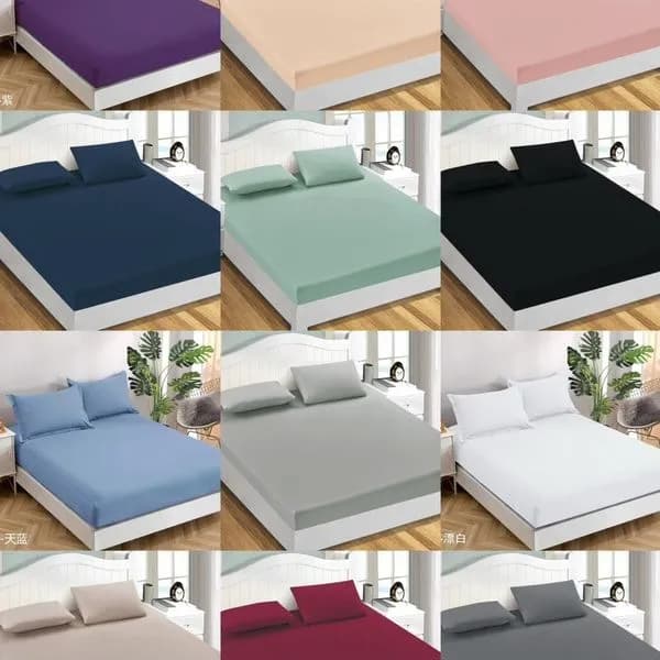 Przęściezadła z Gumką Satyna Bawełna 160/200