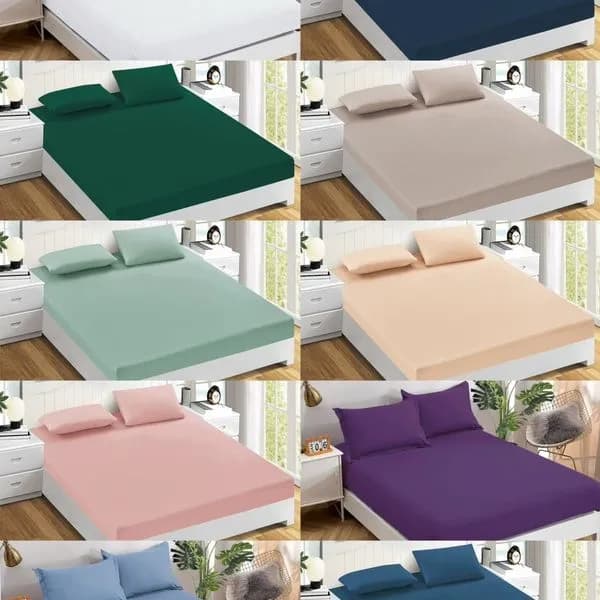 Przęściezadła z Gumką Satyna Bawełna 140/200