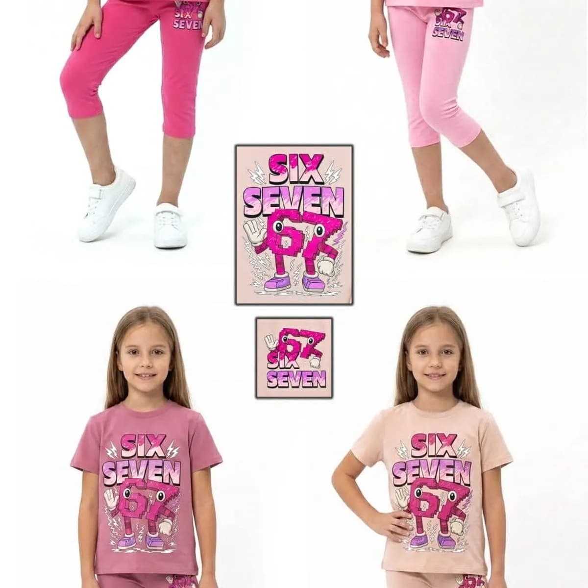 Komplet Ubrań Dziecięcych 4-12L