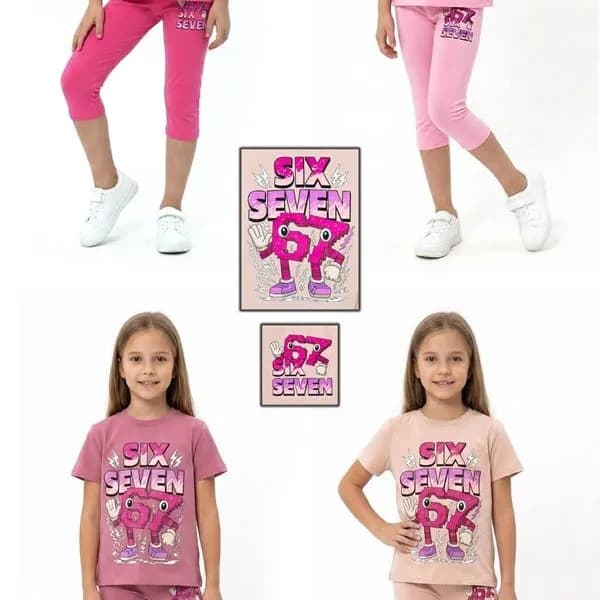 Komplet Ubrań Dziecięcych 4-12L