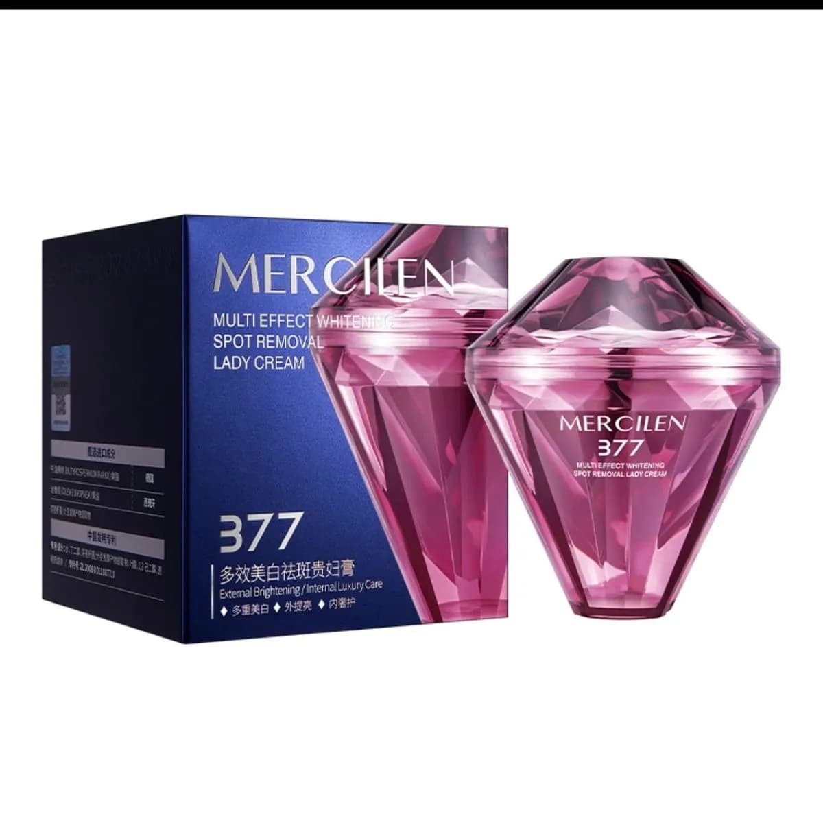 MERCILEN 377 Diamond Nourishing Cream Krem Wybielający