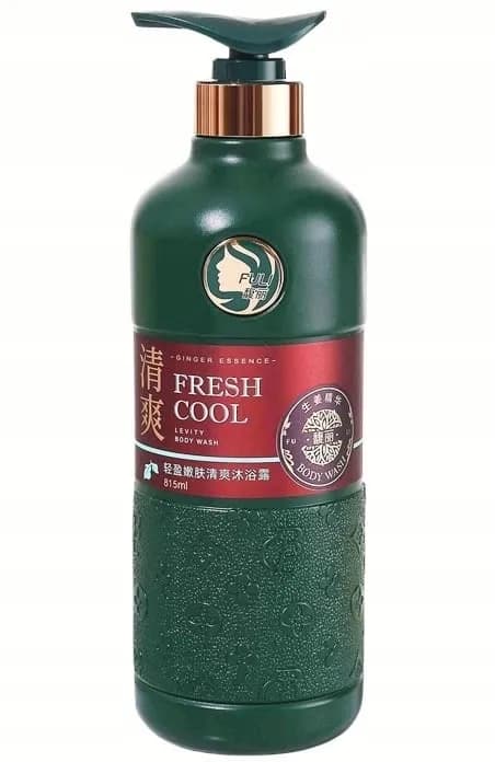 Żel pod prysznic 815ml FULI Fresh Cool Ginger Essence z pompką