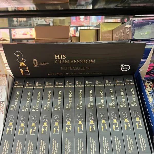 Perfumy męskie His Confession Elitequeen 35ml EDP Onlyou 24szt
