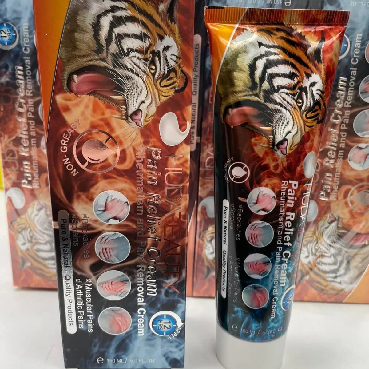 Maść Przeciwbólowa do Szybkiej Ulgi HUDABEAUTY 150ml Tygrysia