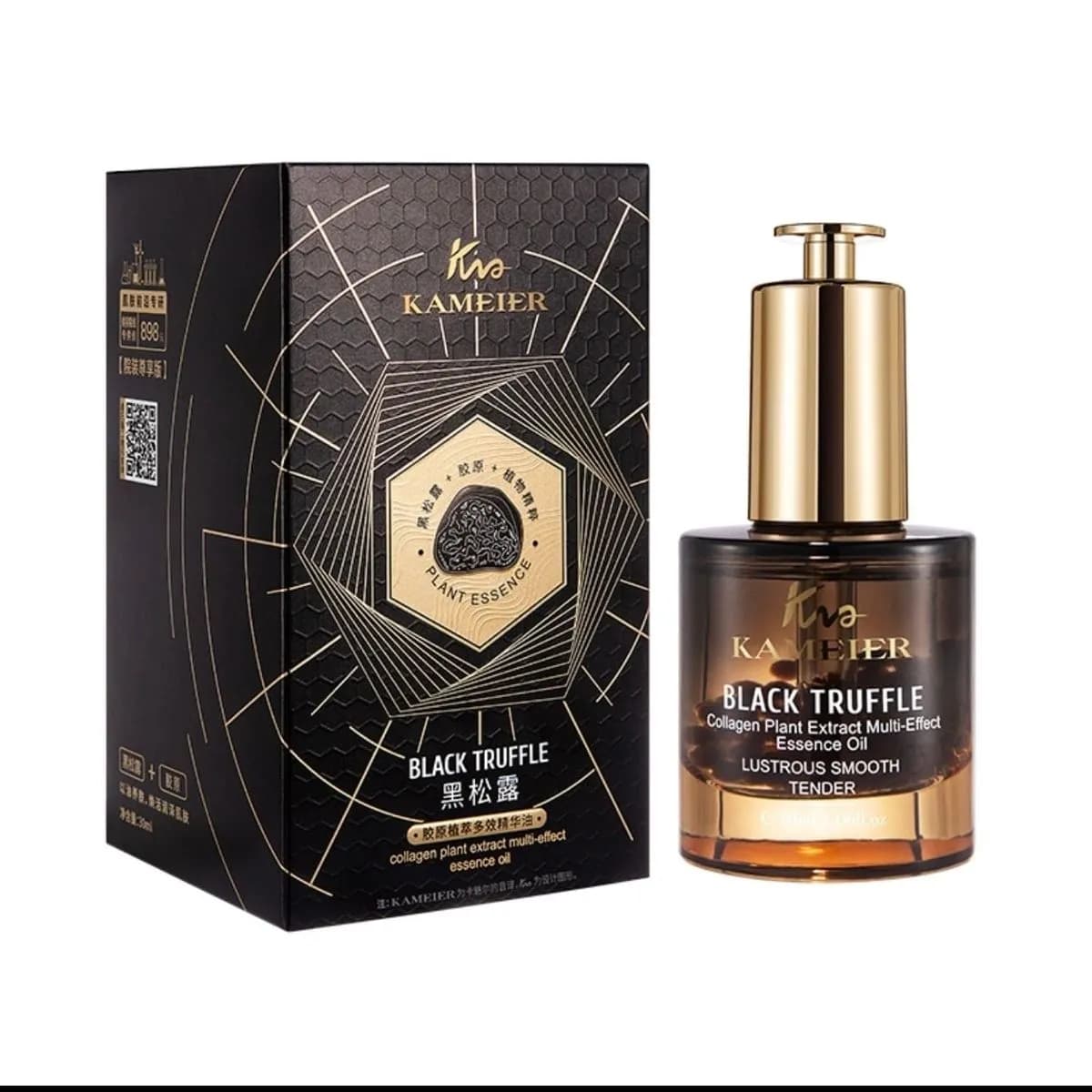 Krem Serum do Twarzy Black Truffle 30ml Kameier Kolagen