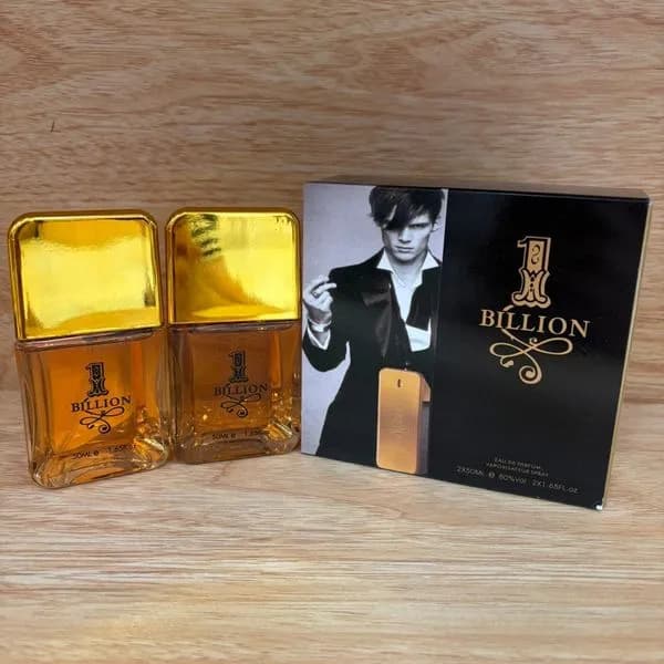 Zestaw Perfum Męskich One Billion 2x50ml Złoty Duopak