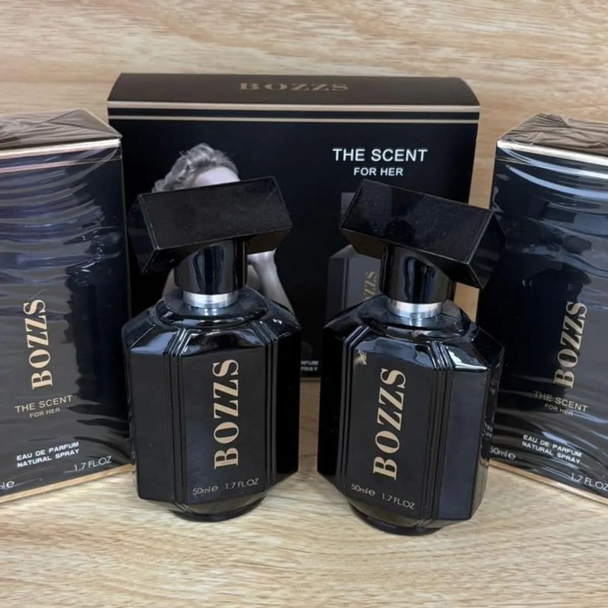 Zestaw Perfume Bozzs 2x50ml The Scent For Her Czarny