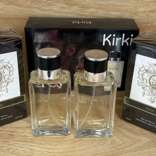 Zestaw Perfume Kirki 2x50ml Woda Perfumowana z Motywem Lwa