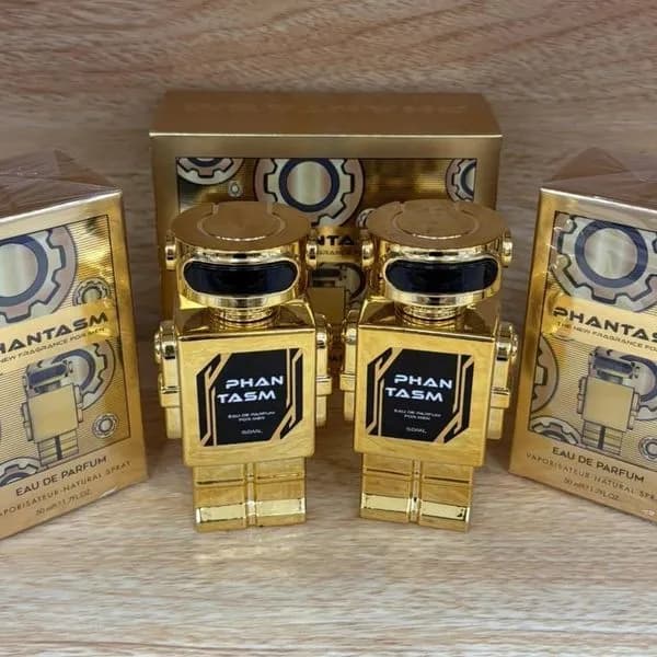 Zestaw Perfum Męskich Phantasm 2x50ml Złoty Robot EDP