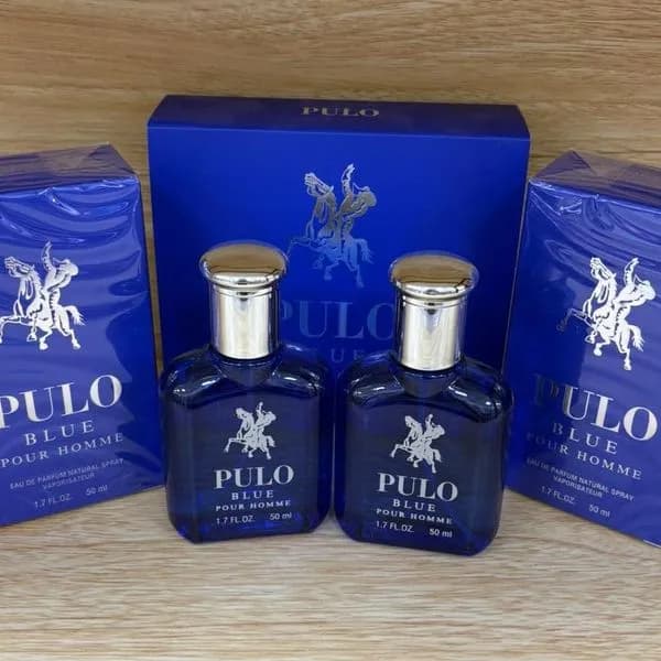 Zestaw Perfume Pulo Blue Pour Homme 2x50ml – Męska Woda Perfumowana