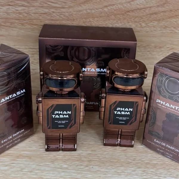 Zestaw Perfume Phantasm 2x50ml Męskie Flakony Roboty Brązowe