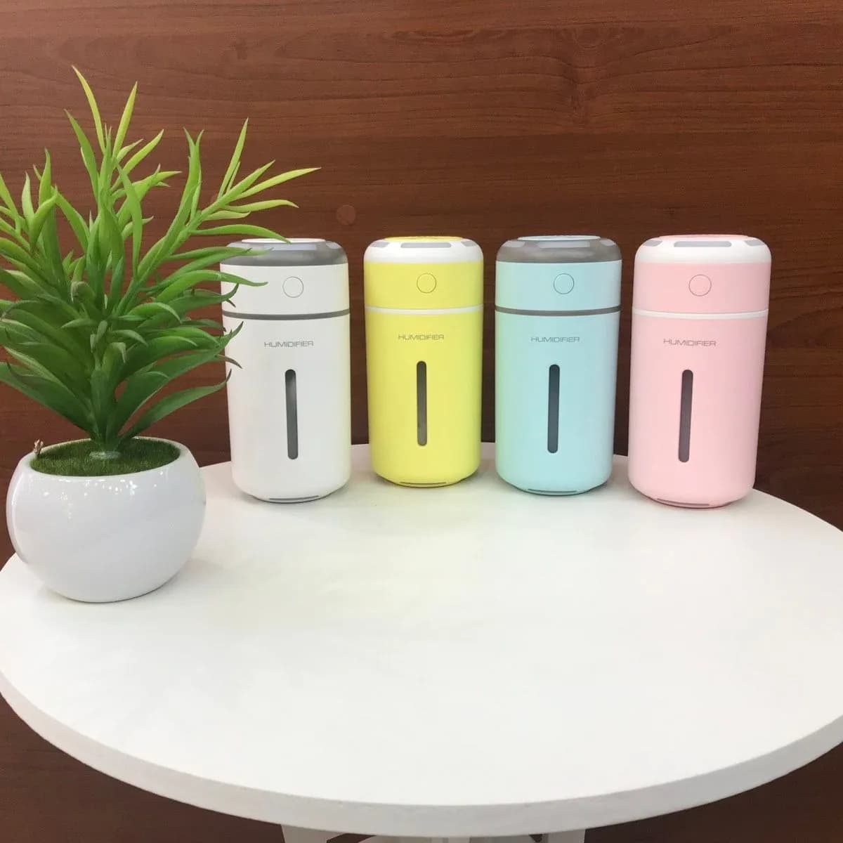 Nawilżacze Powietrza USB ze Światłem 4 Kolory