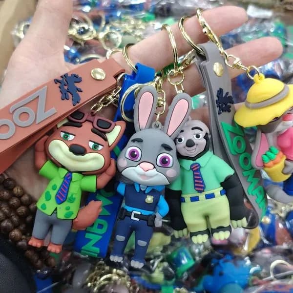 Brelok do Kluczy Zoomania Zootopia Postacie