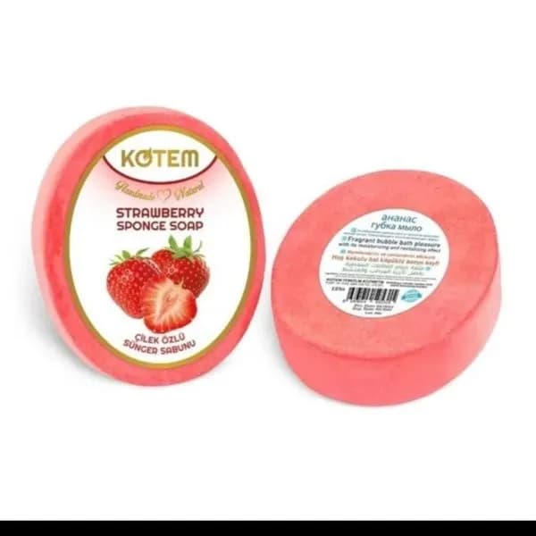 Mydełka Naturalne Truskawkowe ze Skórką 125g