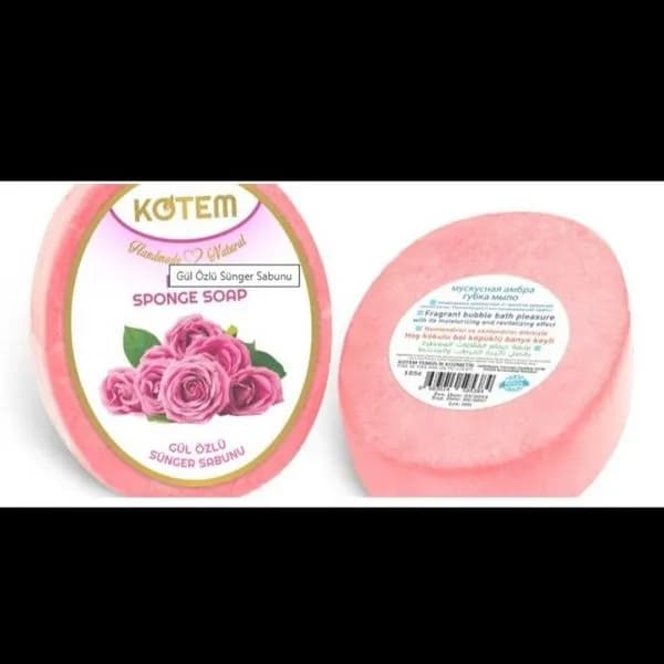 Mydełka Naturalne z Gąbką KOTEM 125g