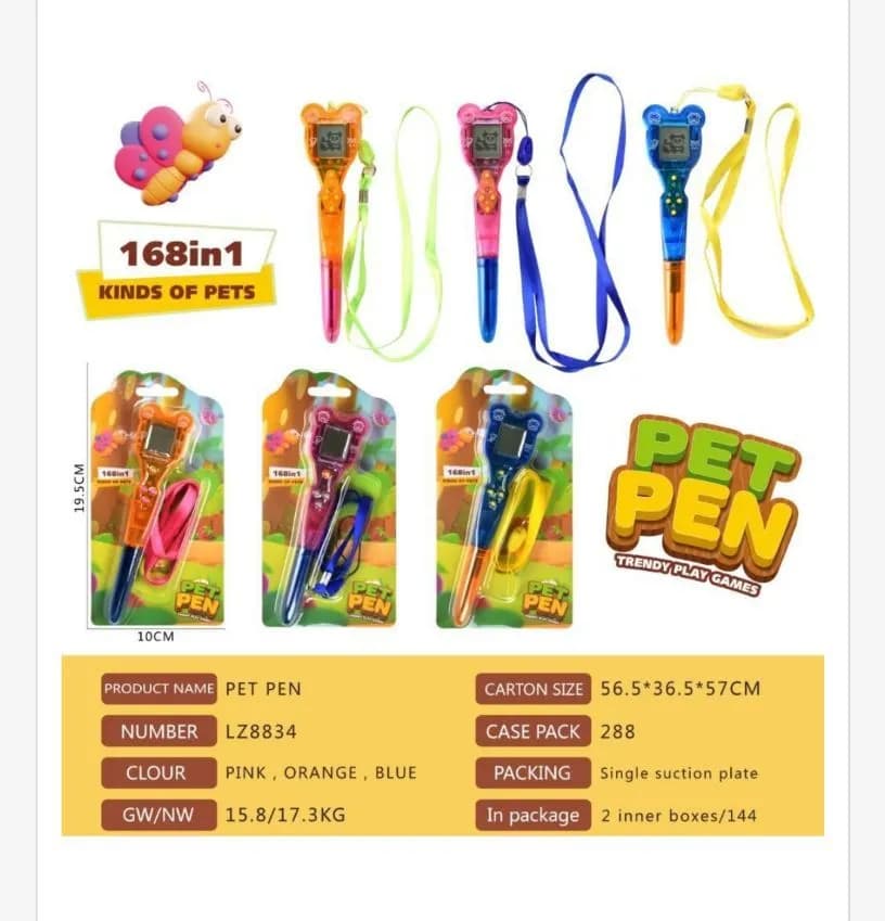 Zabawka Brelok Pet Pen 168w1 Trendy Play Games