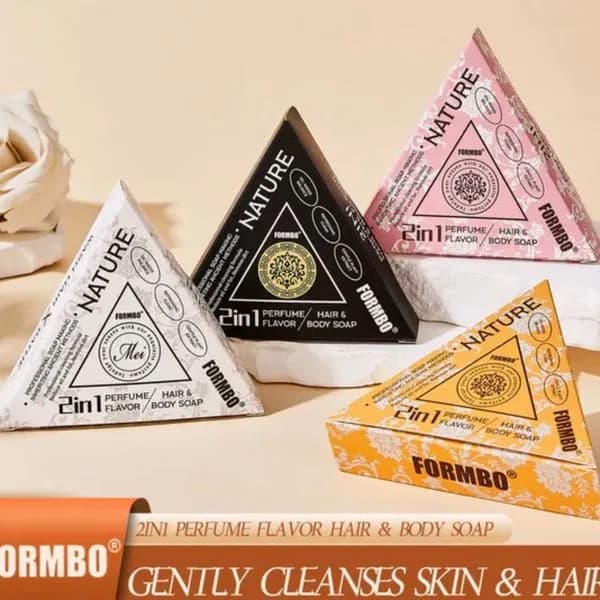 Mydło 2w1 Formbo Nature do włosów i ciała, 4 kolory