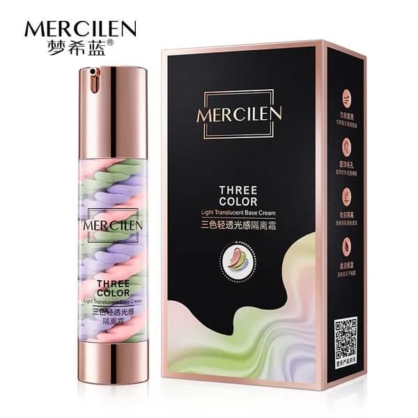 Trójkolorowa Baza pod Makijaż