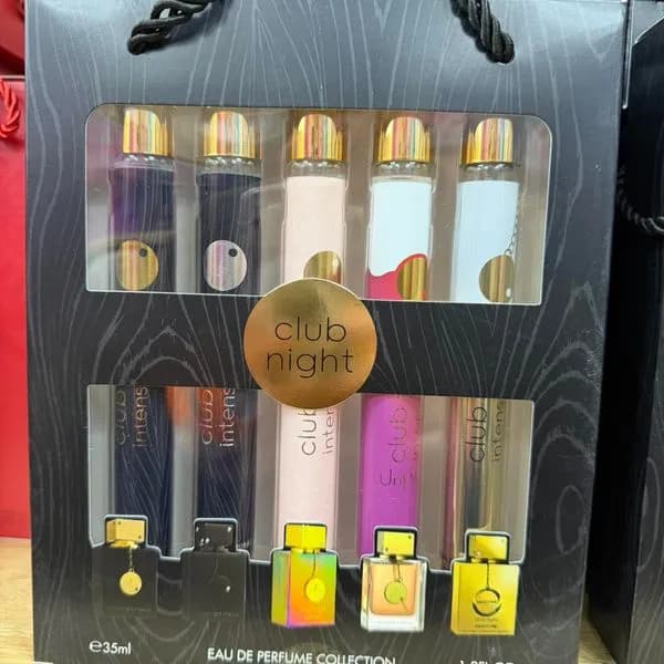Zestaw perfumetek Club Night 5x35ml Mystical
