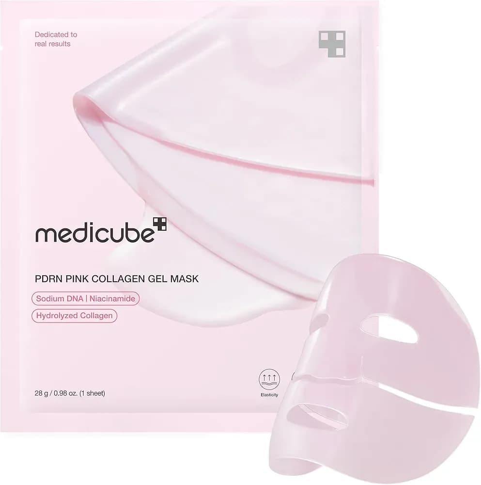 Medikube Pdrn Pink Collagen Gel Mask 4PCS