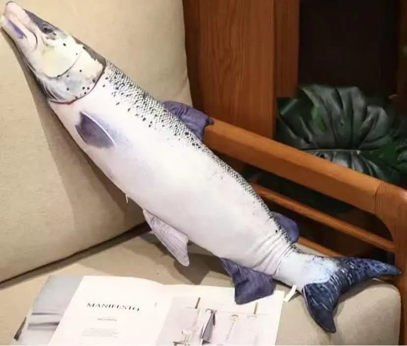 Maskotka Pluszowa Ryba 60cm