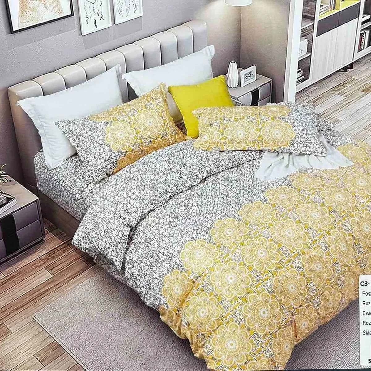 Komplet Pościel Bawełna 3CZ 160/200